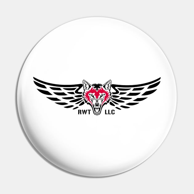 RWT LLC Black Pin by DubiousTeeDesigns