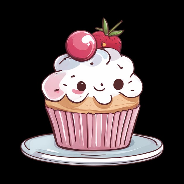 Cute Kawaii Cup Cake by animegirlnft