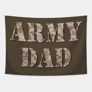 Desert Army camouflage Dad Tapestry