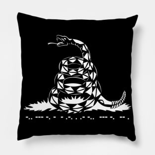 Don't Tread on Me - Morse Pillow