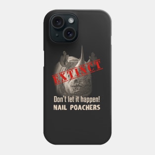 Rhino Extinction Quote Phone Case