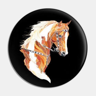 Trotting pony Pin