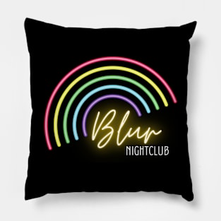 Blur Nightclub Pillow