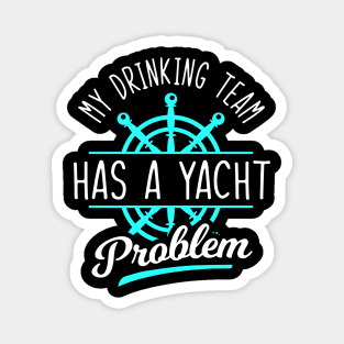 Drinking Team Yacht Magnet