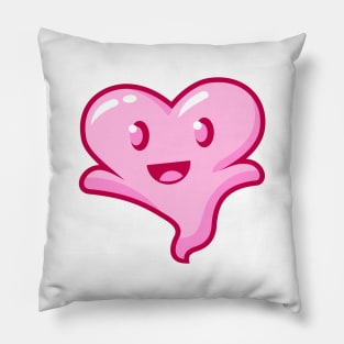 jgoGhost Pink Pillow