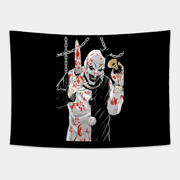 Art the Terrifier Tapestry by ArtbyMyz