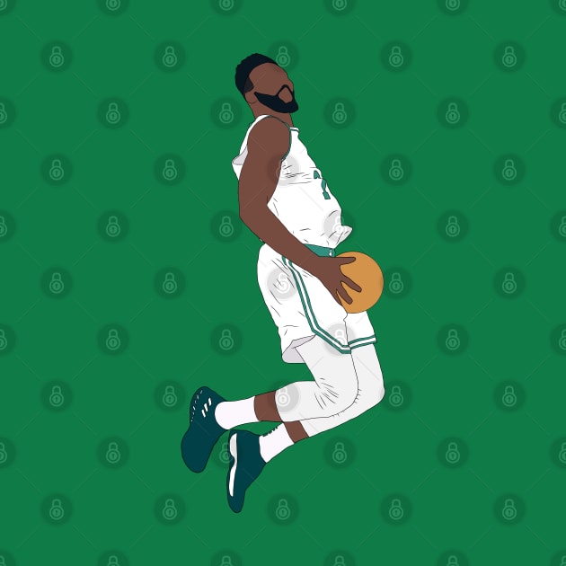 Jaylen Brown Dunk by rattraptees