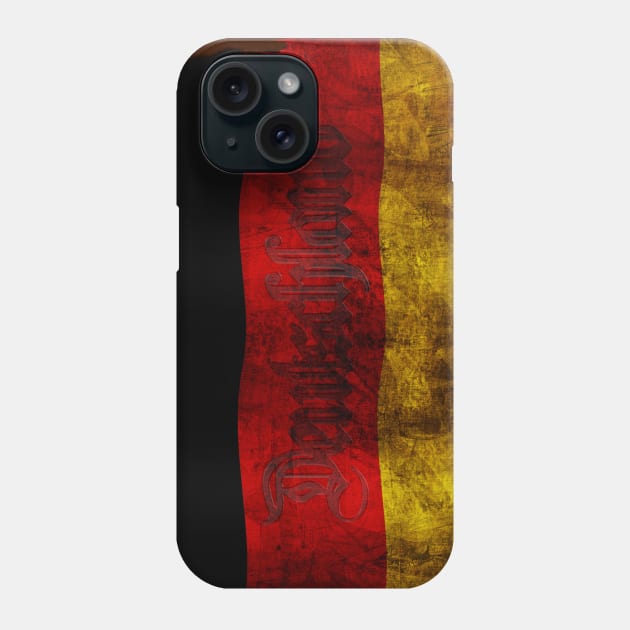 German Flag - Vintage... Phone Case by pASob