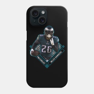 MILES SANDERS PHILADELPHIA EAGLES Phone Case