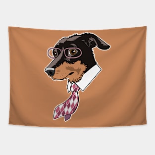 Lady Dachshund Tapestry