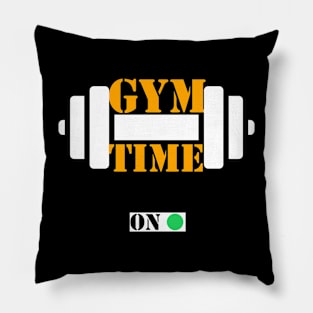 Gym time Engaged Pillow