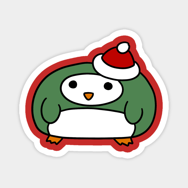 Short Fat Penguin Magnet by saradaboru