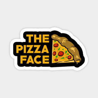 pizza face Magnet