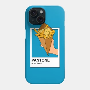 Gold Fries Color Phone Case