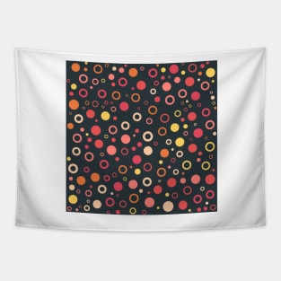 organic circle  pattern Tapestry