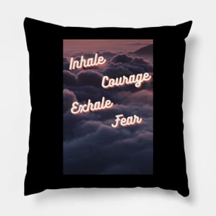 Inspire art to reality through quotes Pillow