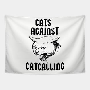 cats against catcalling Tapestry