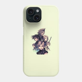 Illustration of team from anime Phone Case