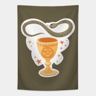 Magic Serpent Goblet Tapestry