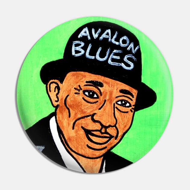 Mississippi John Hurt Pin by krusefolkart