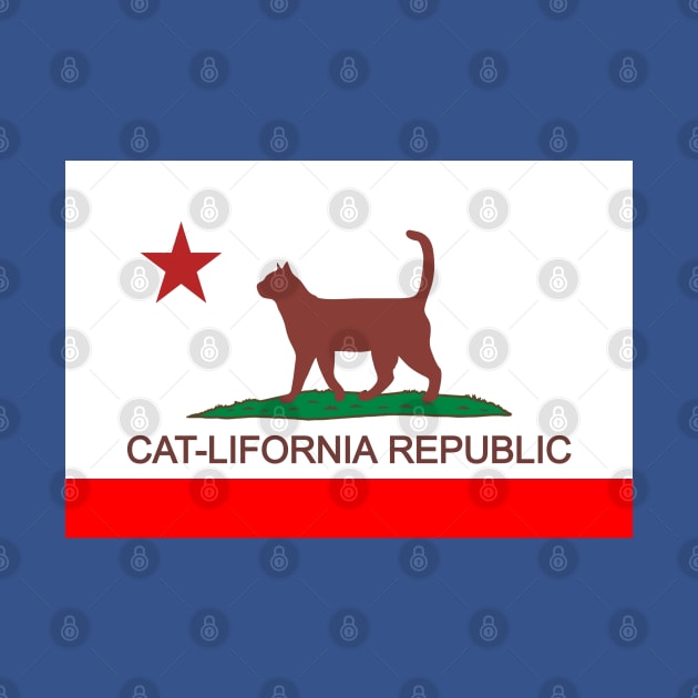 CAT lifornia flag by G4M3RS