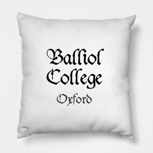 Oxford Balliol College Medieval University Pillow