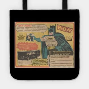 Bob Kane Singalong with Batman Tote