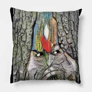 Tree Dweller wearing a Fez Pillow