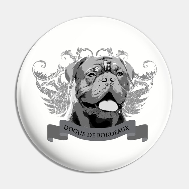 Dogue de Bordeaux Pin by Nartissima