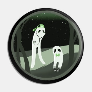 Modern Cryptids: Fashionable Nightwalkers Pin