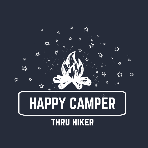 HAPPY CAMPER Thru Hiker gear by ArtisticEnvironments