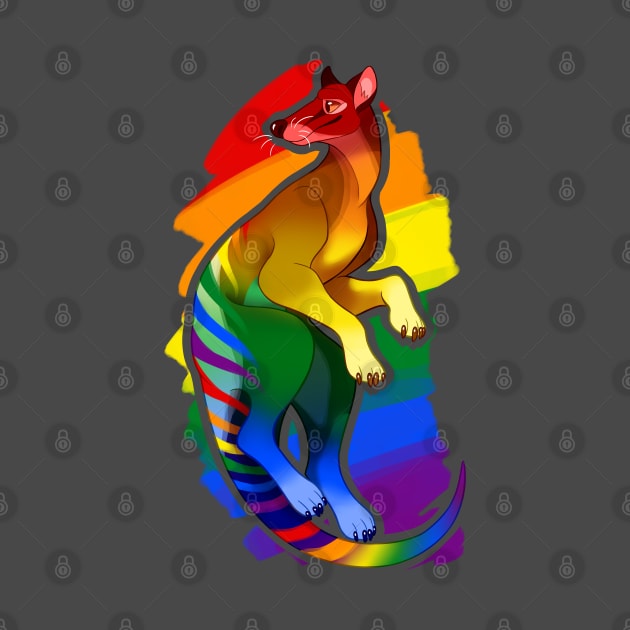 Gay Thylacine by candychameleon