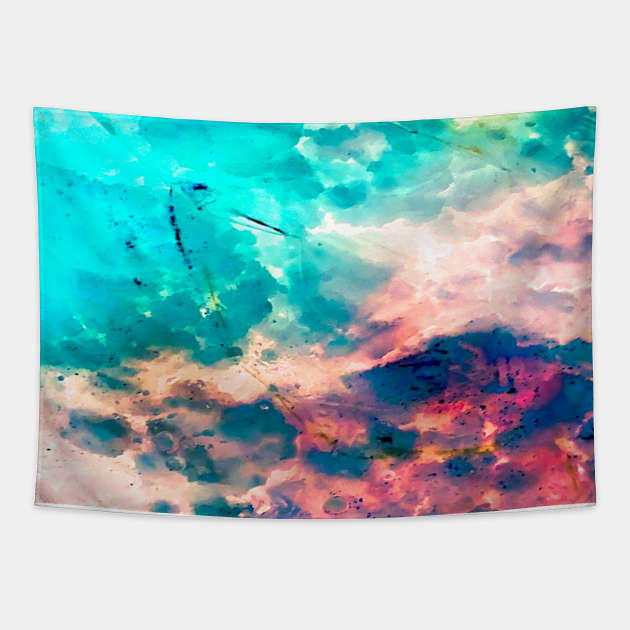 Colorful Bath Fizzies Tapestry by wildjellybeans