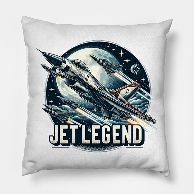 Fighter jets Pillow by Vehicles-Art