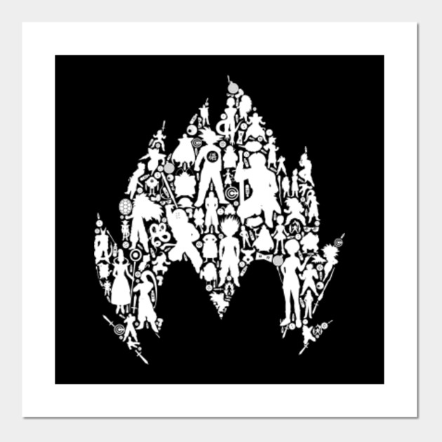 Prince Of All Silhouettes Dragon Ball Posters And Art Prints Teepublic