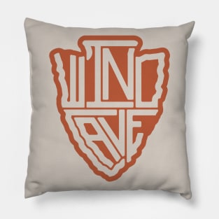 Wind Cave National Park name arrowhead Pillow