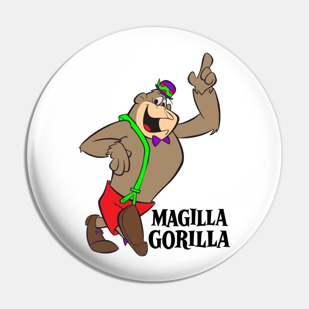 Magilla Gorilla Pin by HellraiserDesigns