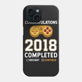 2018 Completed Video Game Funny T-shirt Phone Case