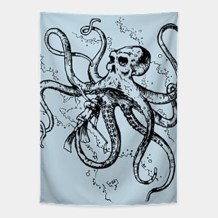 Octo Skull Attach Tapestry