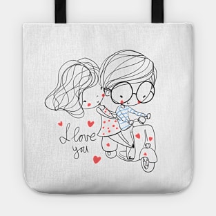 I Love You ! Tote