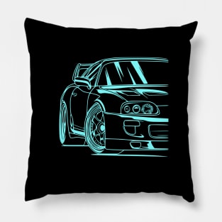 Supra 2JZ JDM Tuning 90s Car Pillow