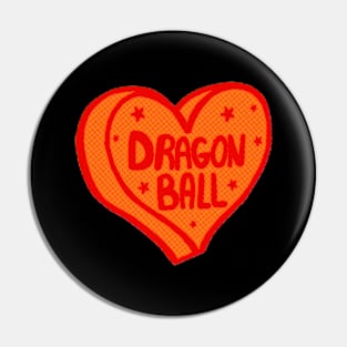 Dragon Ball Love Heart Vegeta Pin