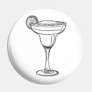 Lime Cocktail Pin