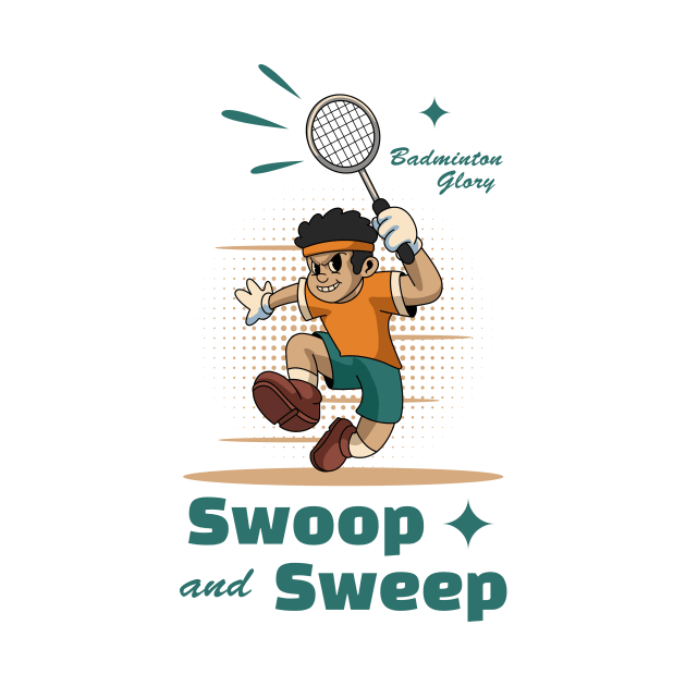 Badminton Glory Mascot by milatees