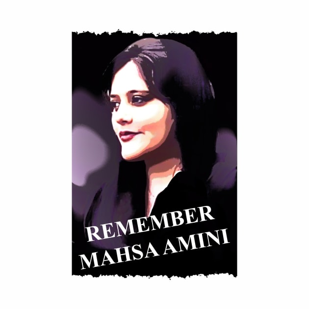 Never Forget Mahsa Amini by DeVerviers