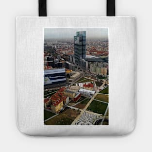 Aerial View of Central Milan Tote