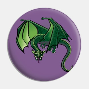 Green Dragon Pin