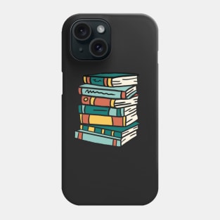 Pile of books Phone Case