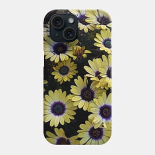 Yellow Flower Bed Photography My Phone Case