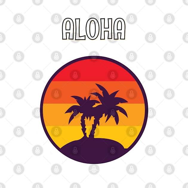 Aloha Hawaii Retro by jutulen